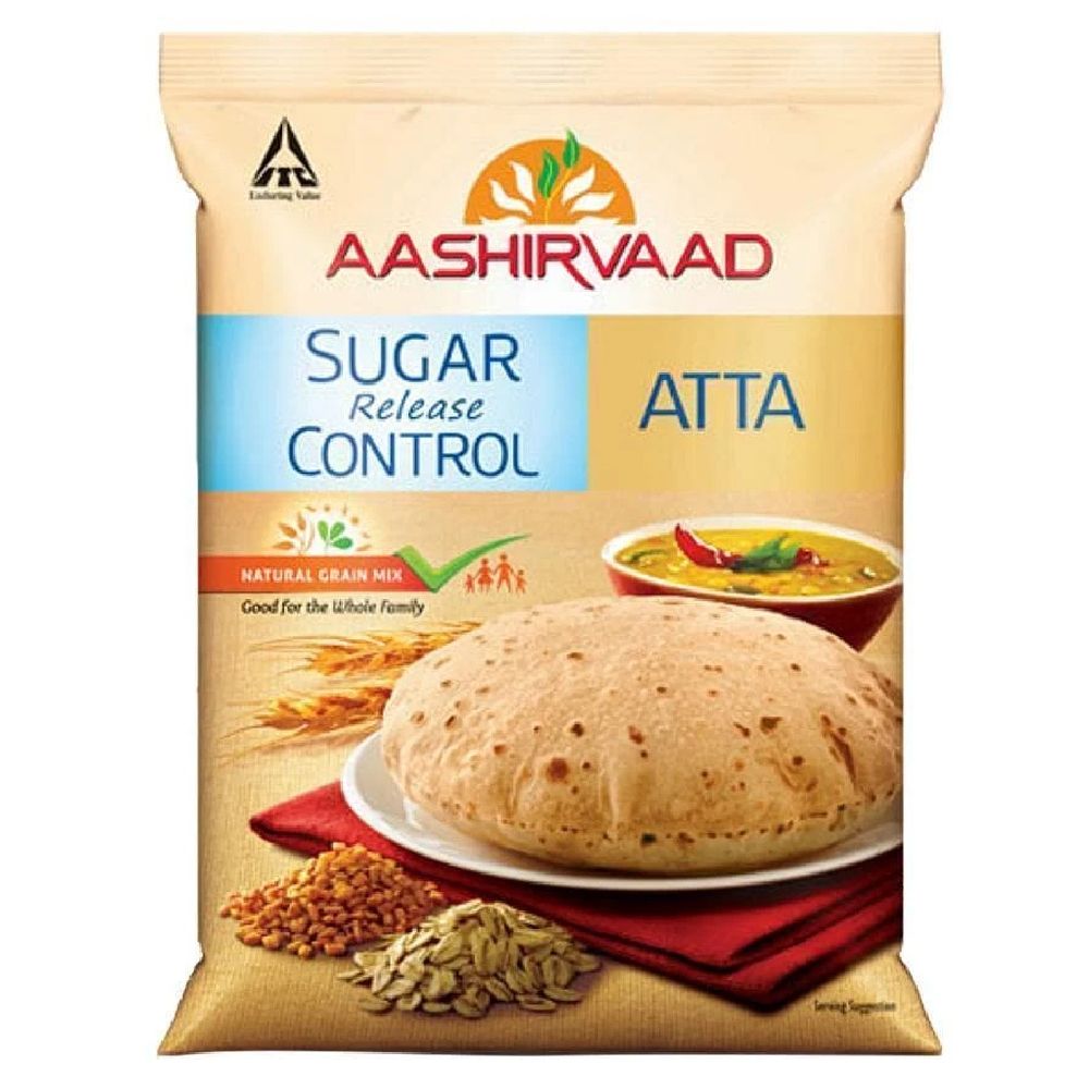 Aashirvaad Sugar Release Control Atta, 1kg