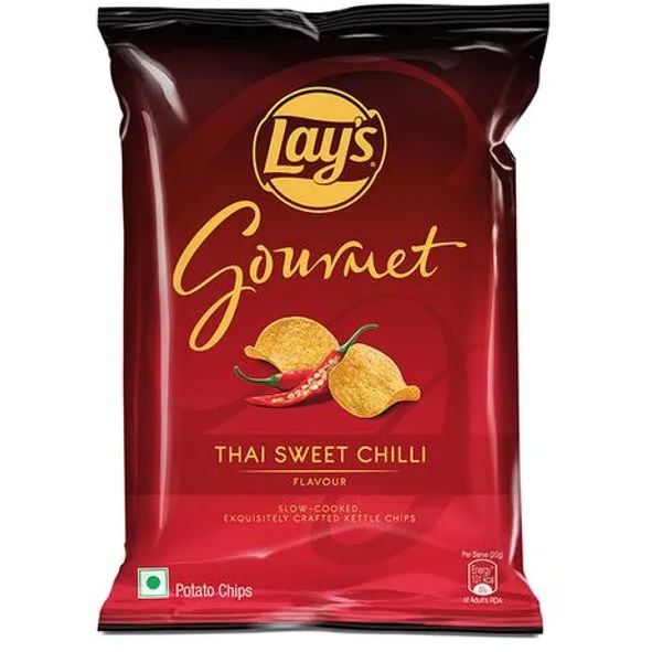 Lays Gourmet Potato Chips - Thai Sweet Chilli, 80g