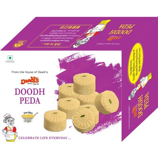 Daadis Doodh Peda Carton, 200g