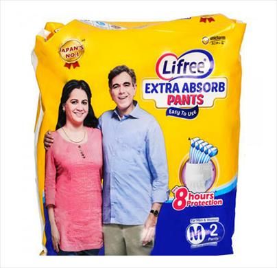 Lifree Adult Diaper Pants - M, 2pc