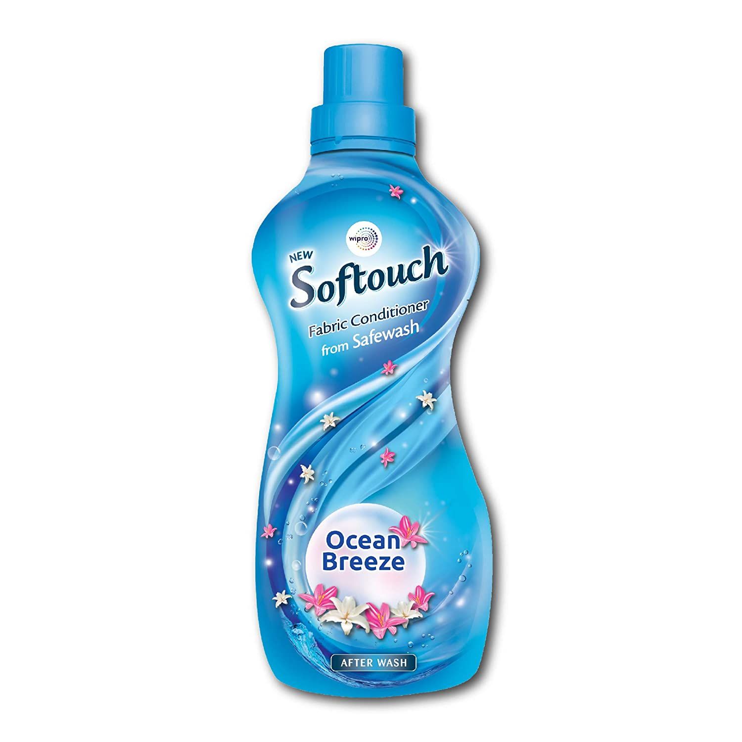Softouch After Wash Fabric Conditioner Blue - Ocean Breeze, 800ml
