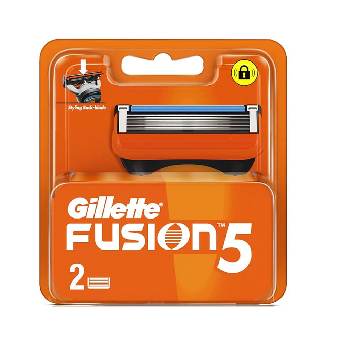 Gillette Fusion 5 Cartridge, 2pcs