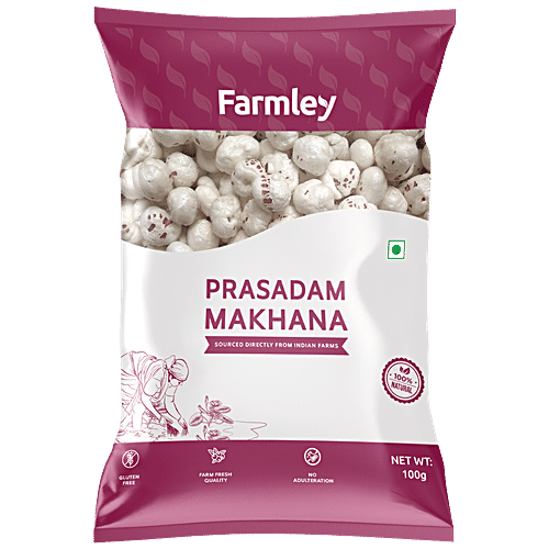 Farmley Prasadam Makhana Pouch, 100g