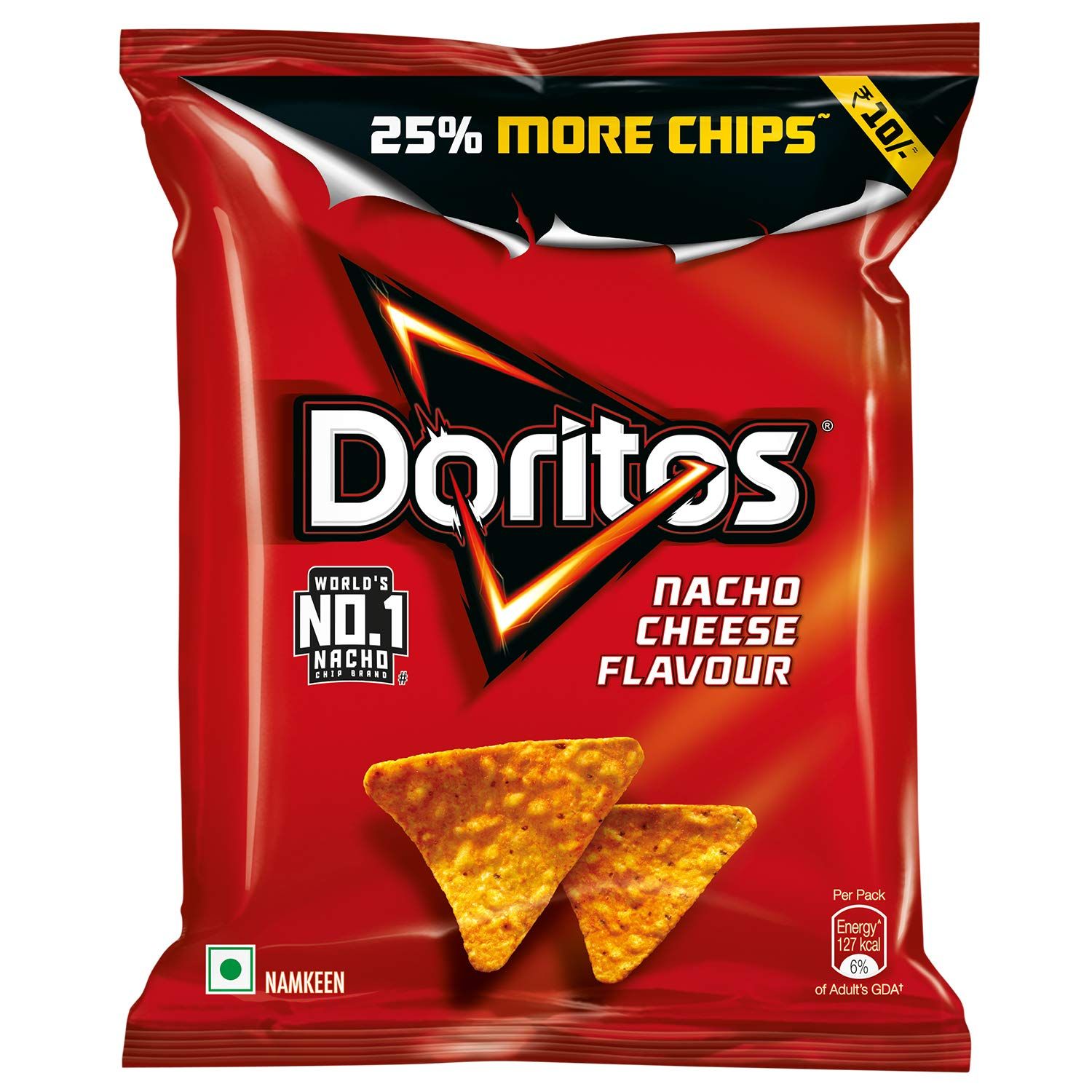Doritos Nacho Cheese Chips, 25g