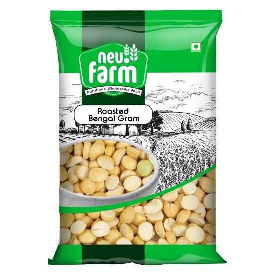 neu.Farm Roasted Gram / Bengal Gram, 500g