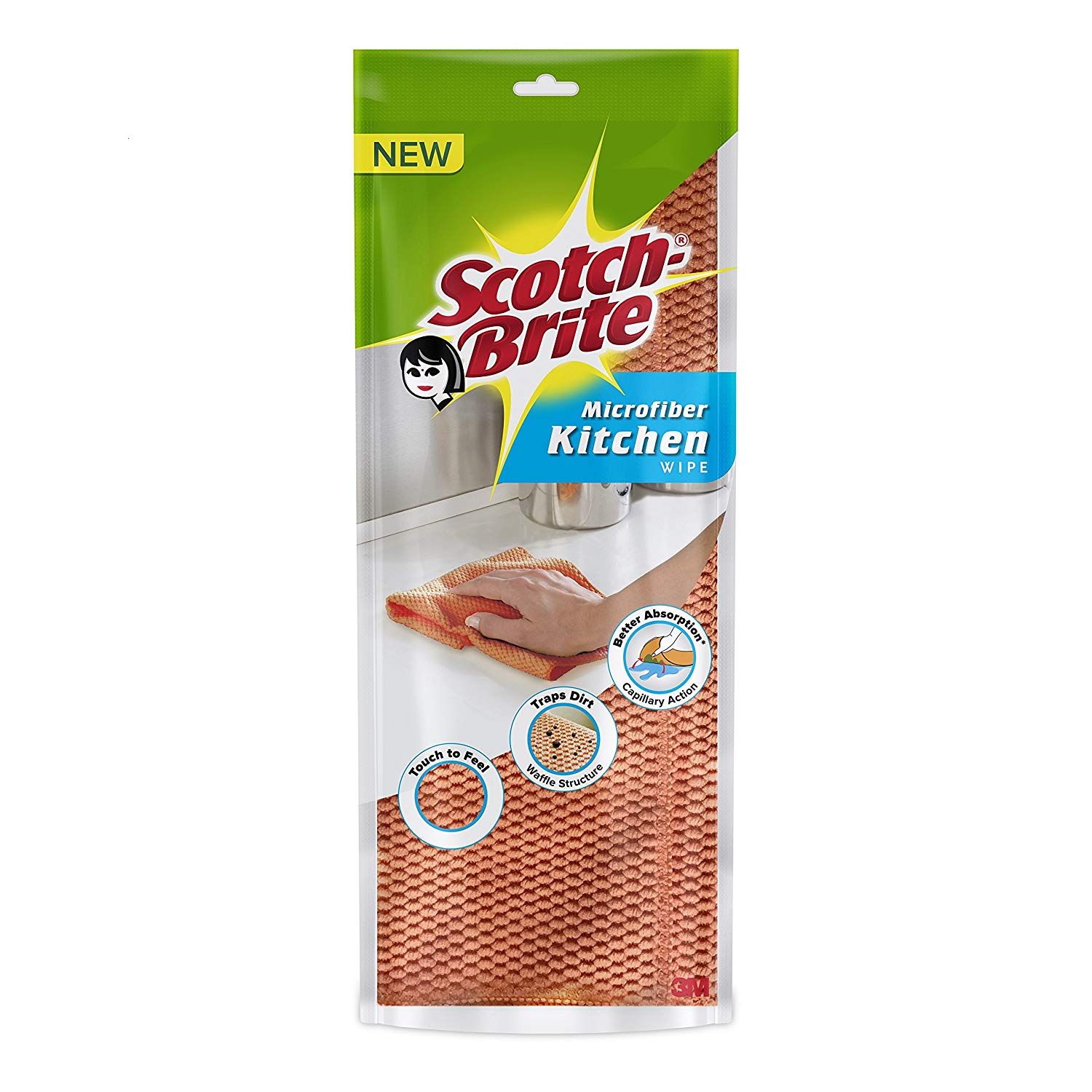 Scotch-Brite Kitchen Wipe, 1pc (31cm x 29cm)