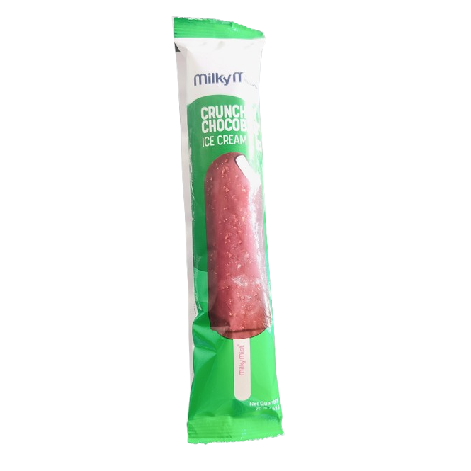 Milky Mist Stick Ice Cream - Crunchy Chocobar, 70ml