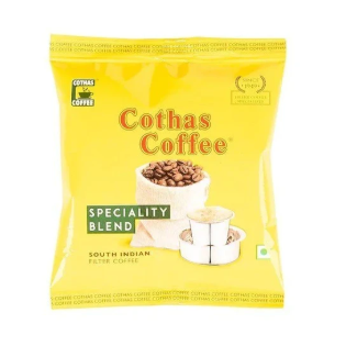 Cothas Speciality Blend Filter Coffee Powder, 16g (85% Coffee 15% Chicory)