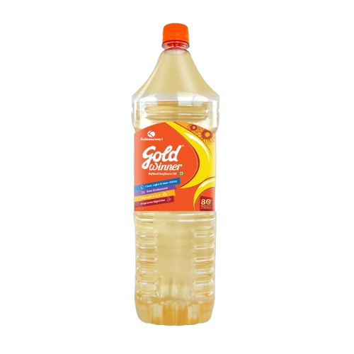 Gold Winner Refined Oil PET Bottle - Sunflower, 2L