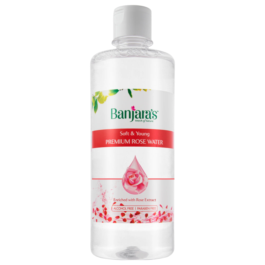 Banjara's Premium Rose Water Bottle, 250ml