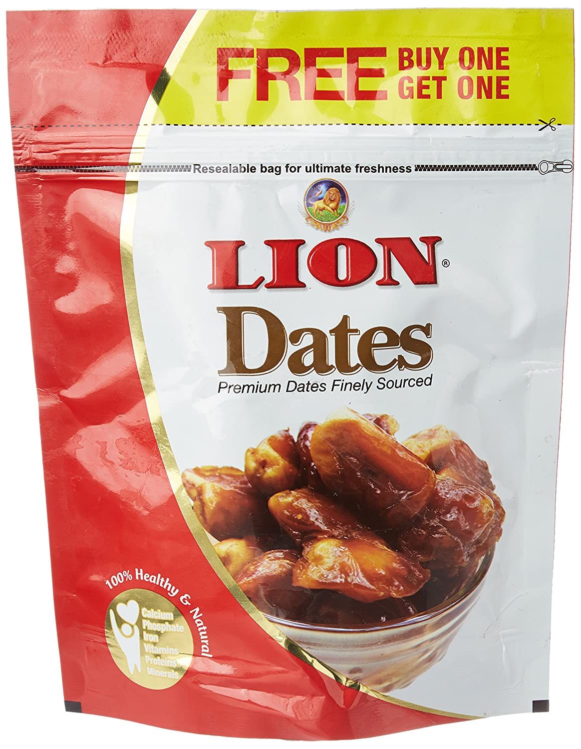 Lion Seeded Dates, 250g