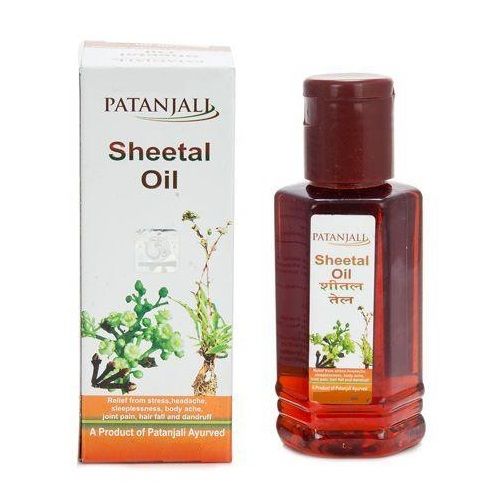 Patanjali Oil PET Bottle - Sheetal, 50ml