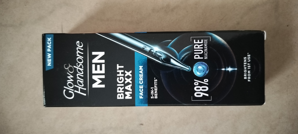 Glow & Handsome Men Bright Maxx Face Cream, 50g