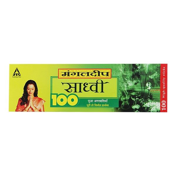 Mangaldeep Sadhvi Puja Agarbatti, 100 Sticks