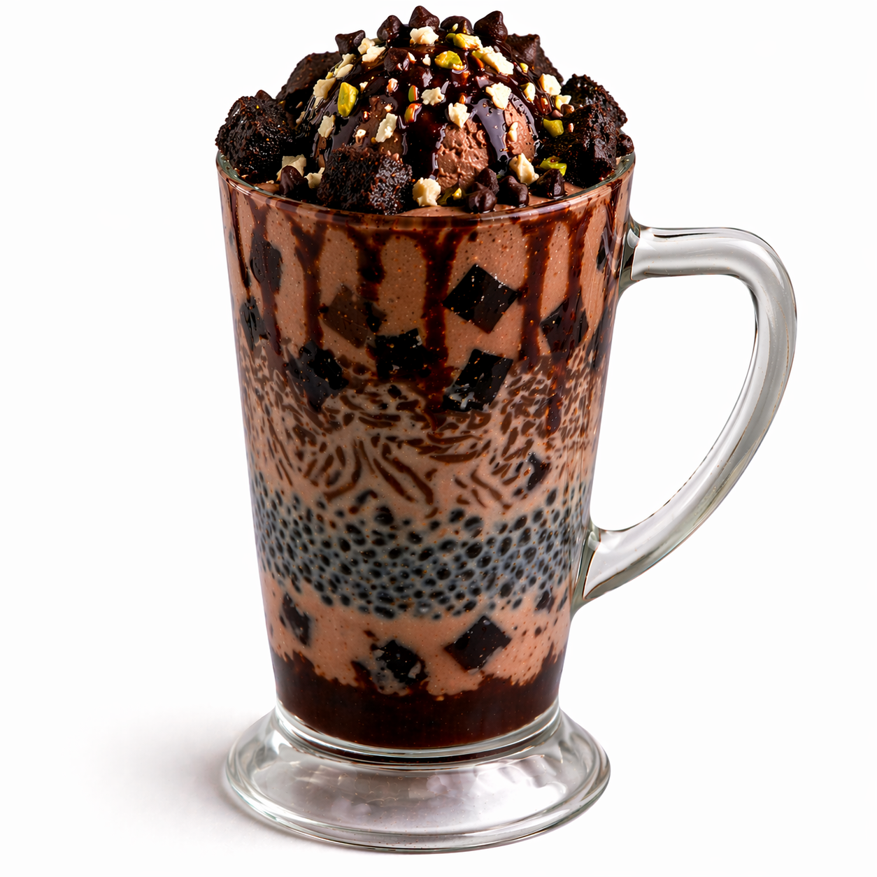 Falooda - Hot Chocolate Fudge, 1 Glass