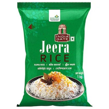 India Gate Jeera Rice Pouch, 1kg