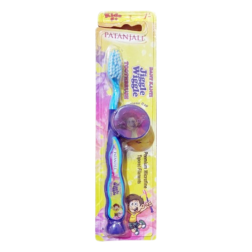 Patanjali Dant Kanti Jiggle Wiggle 5+ Years Toothbrush, 1pc