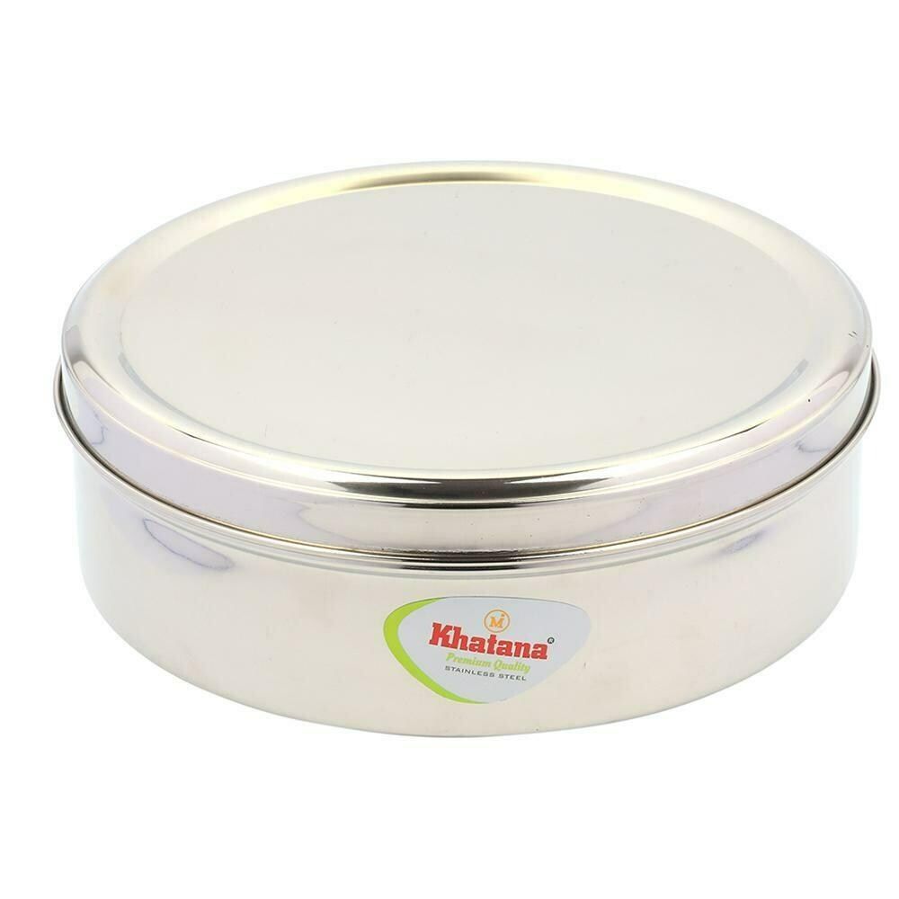 Khatana Stainless Steel Chapati Dabba - No 11