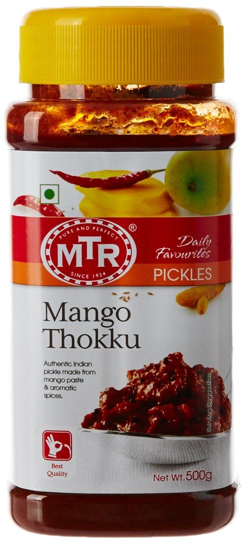 MTR Pickle PET Bottle - Mango Thokku, 500g