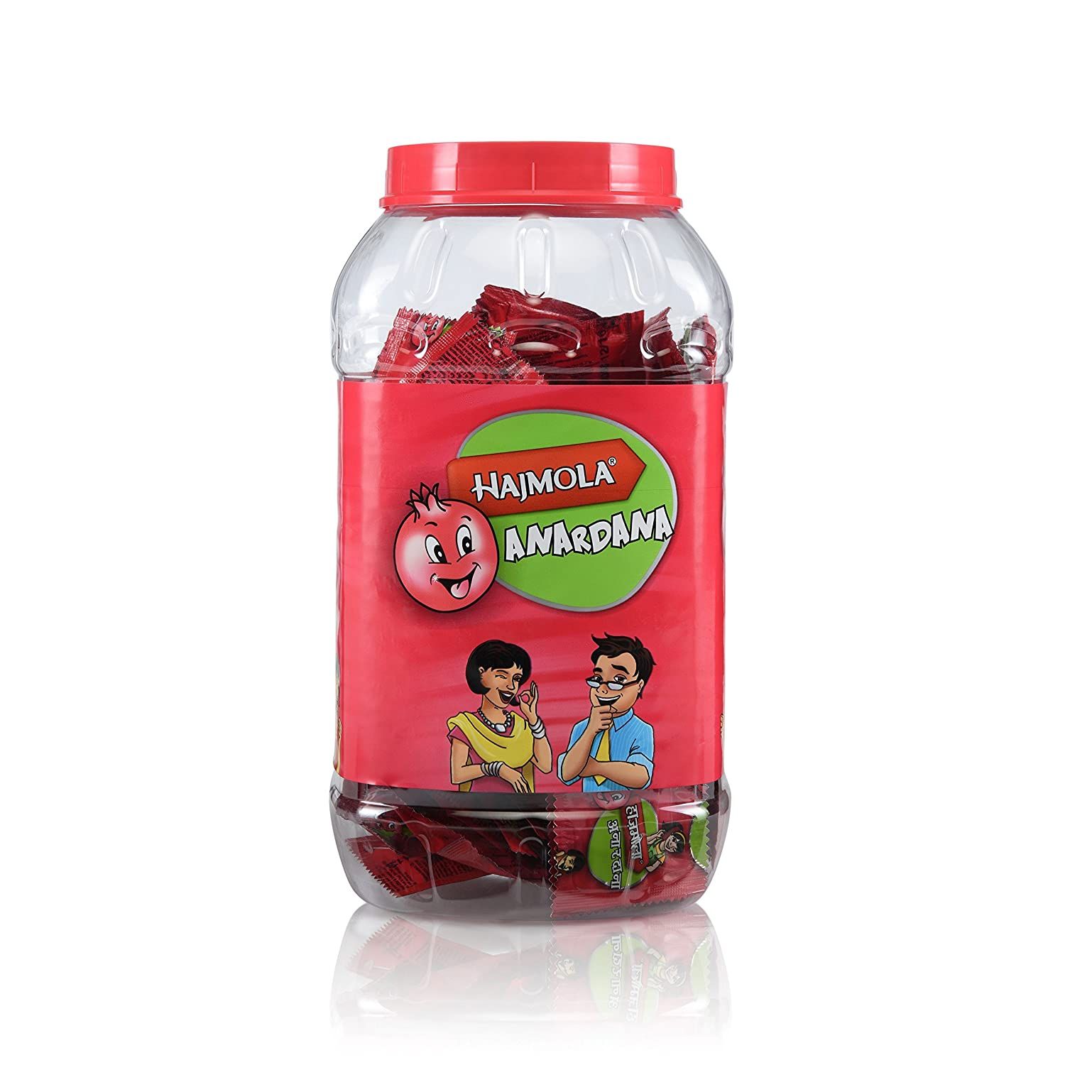 Hajmola (Re.1) Anardana Jar, 3g (Set of 160) (Free Dabur Amla Worth Rs.10/-)