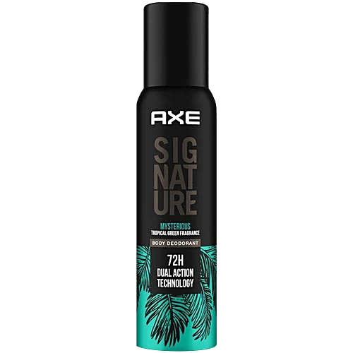 Axe For Men Signature Mysterious Deodorant Body Spray - Tropical Green, 200ml