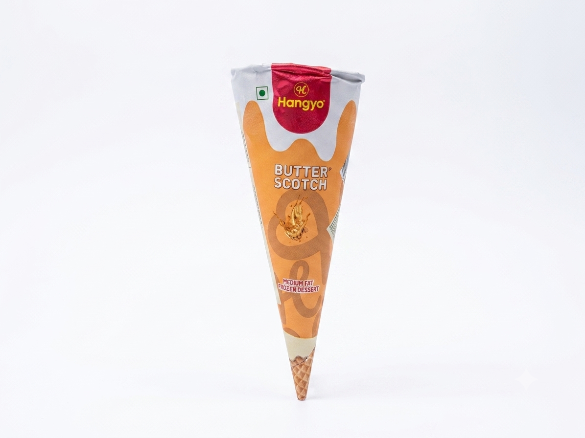 Hangyo Ice Cream Cone - Butterscotch, 40ml