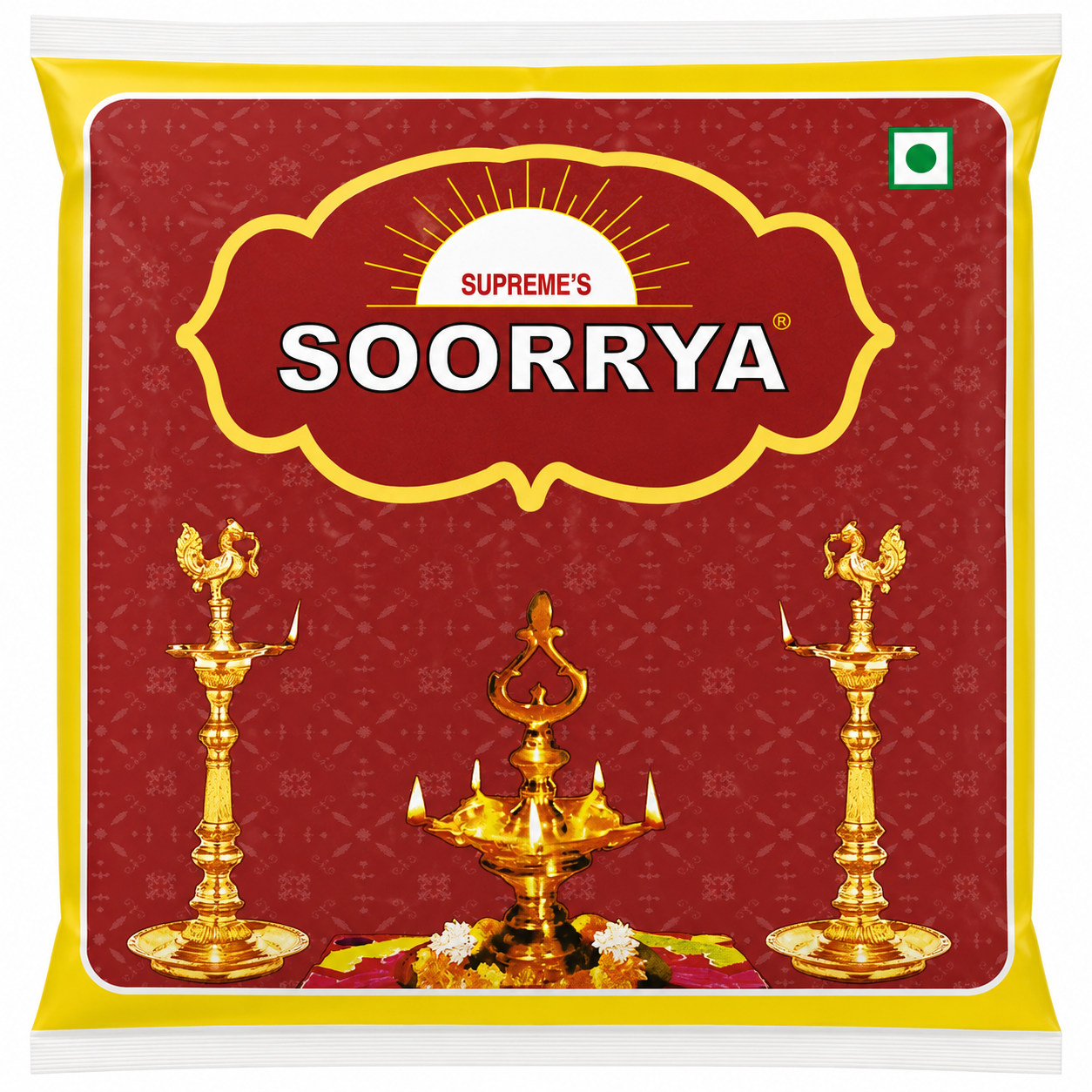 Soorrya Rice Bran Oil Pouch, 500ml