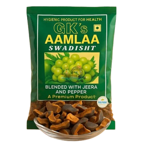 G.P Aamlaa Swadist Glass Bottle, 70g