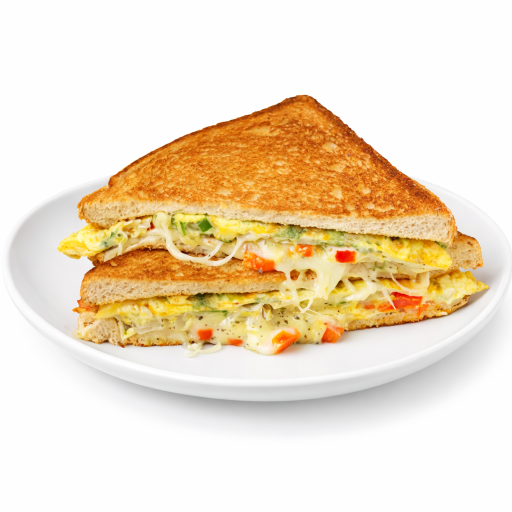 Bread Omelette - Chilly Cheese, 1pc