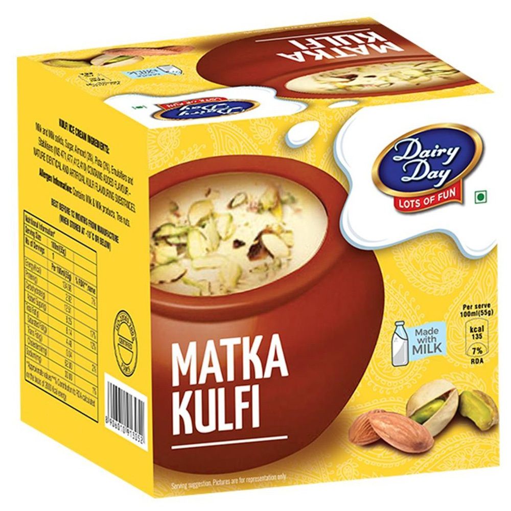 Dairy Day Matka Kulfi Ice Cream, 100ml