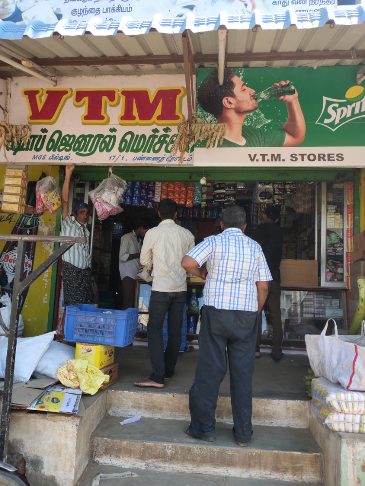 V. T. M stores
