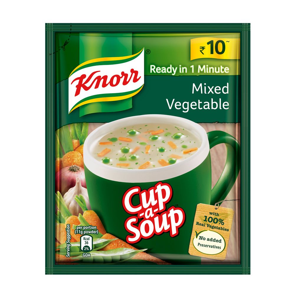 Knorr Cup A Soup - Mixed Vegetable, 10g