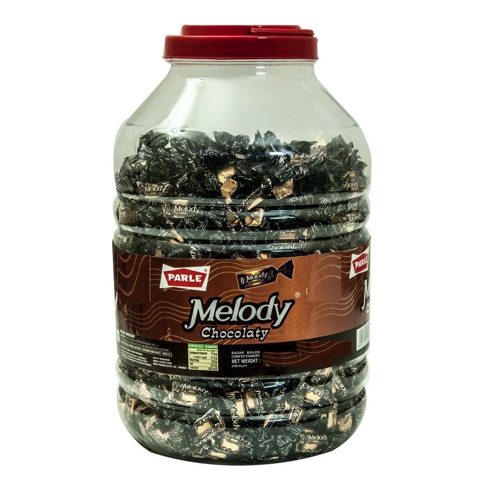Parle Candy Jar - Melody Chocolaty, 3.12kg (3.9g x 800pc)