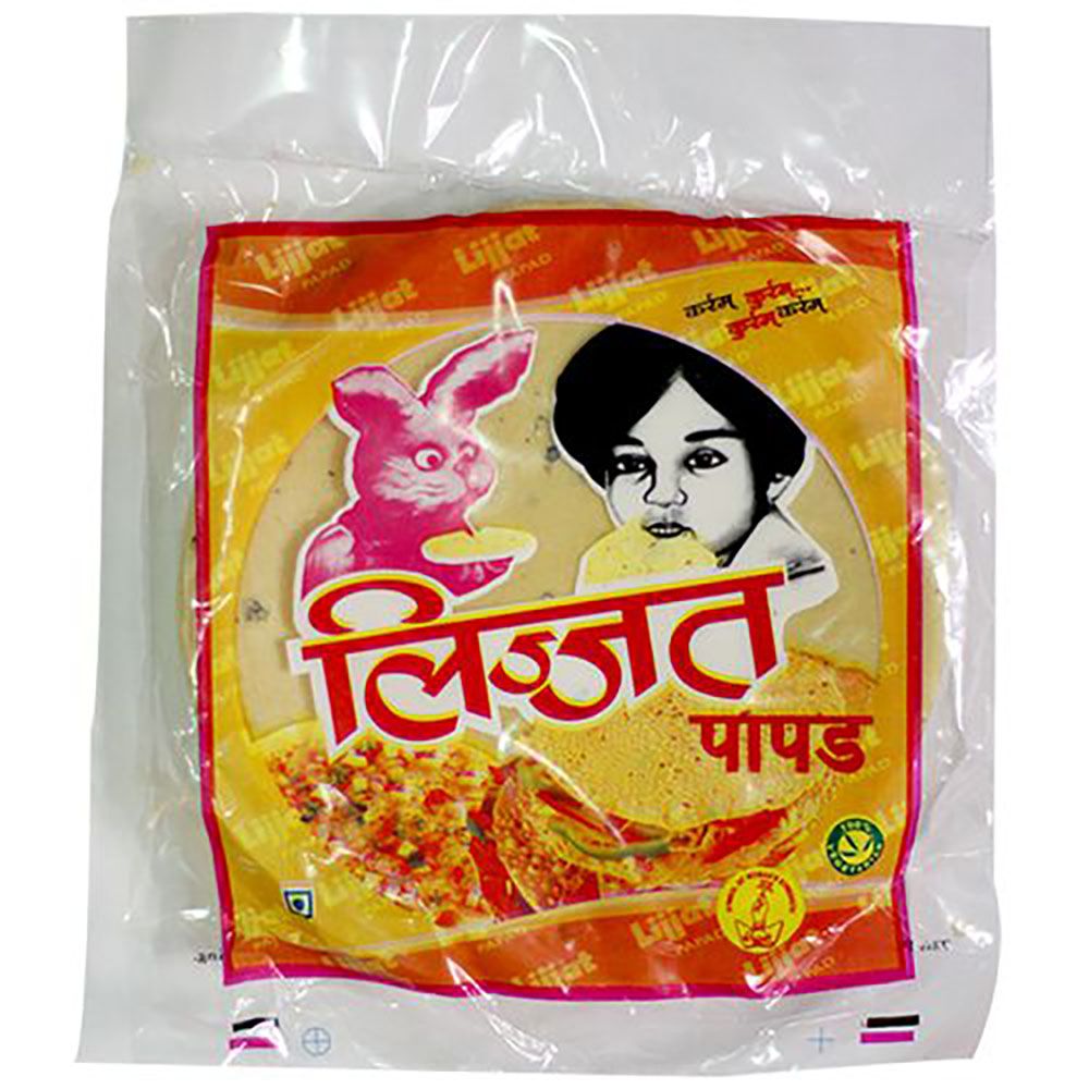 Lijjat Papad - Urad, 200g