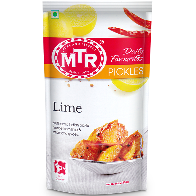 MTR Pickle Pouch - Lime, 200g