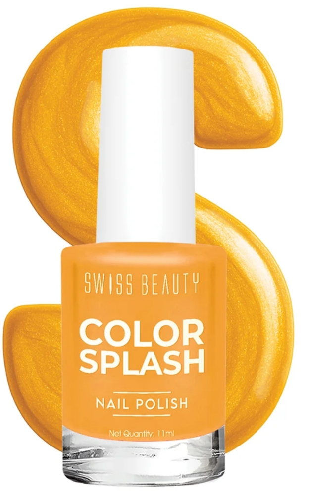 Swiss Beauty Color Splash Nail Polish - Juicy Mango 511, 11ml