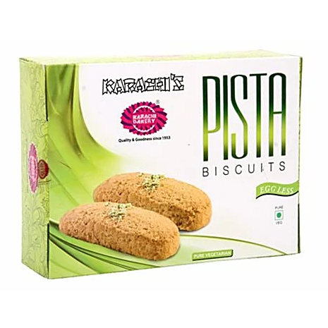 Karachi Bakery Biscuits - Green Pista, 400g
