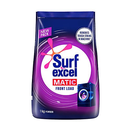 Surf Excel Matic Detergent Powder - Front Load, 1kg