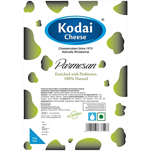 Kodai Cheese Parmesan Cheese, 200g