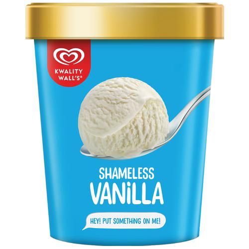 Kwality Wall's Ice Cream Tub - Vanilla, 700ml