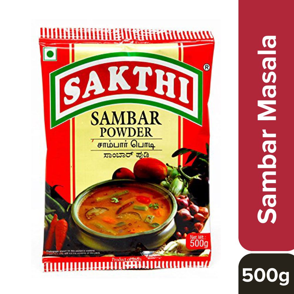 Sakthi Sambar Masala Powder Pouch, 500g