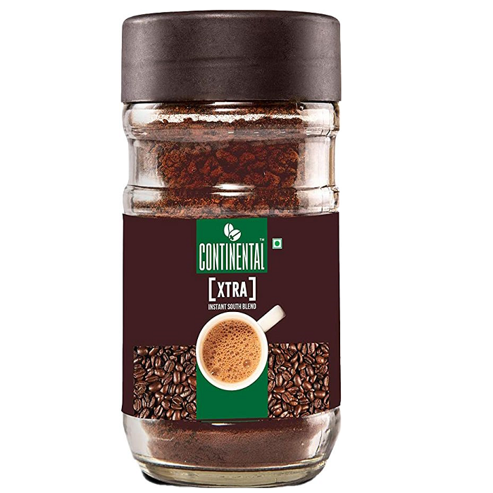 Continental Xtra Instant South Blend Coffee Powder Jar, 200g (70% Coffee 30% Chicory)