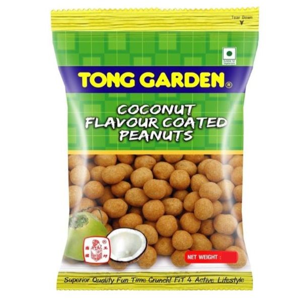 Tong Garden Coated Peanuts - Coconut Flavour, 45g
