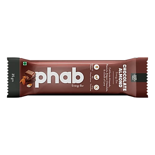 Phab Energy Bar - Chocolate Almond, 35g