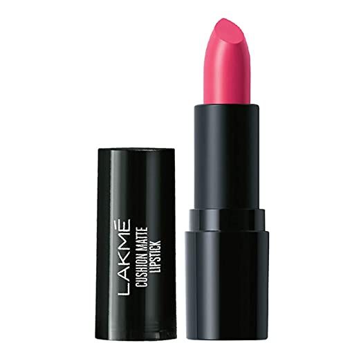 Lakme Cushion Matte Lipstick - Pink Prom, 4.5g