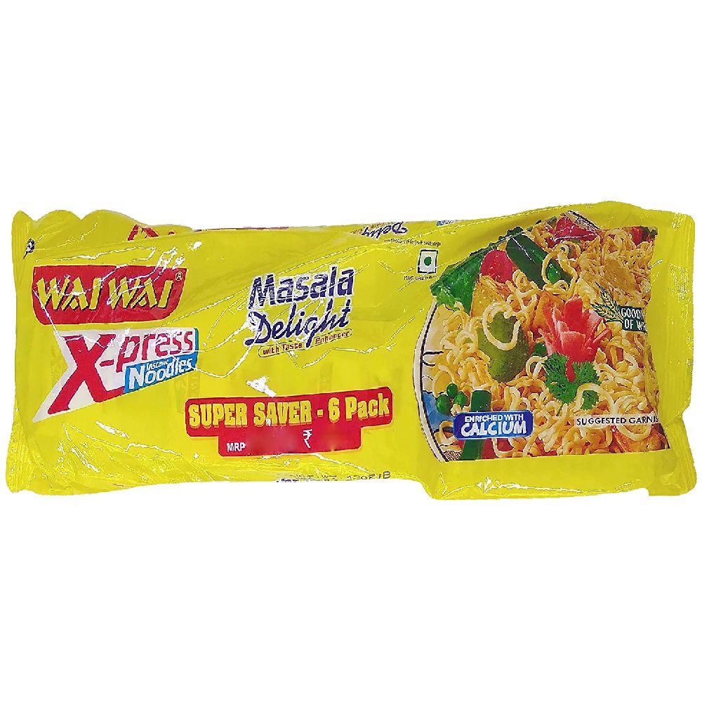 Wai Wai Xpress Super Saver Pack Noodles, 360g