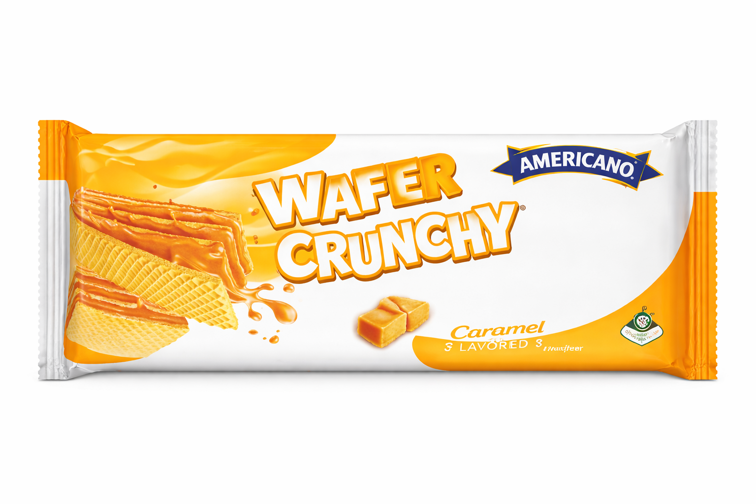 Americano Crunchy Wafer - Caramel, 60g