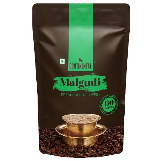 Continental Malgudi 60 Degree Fresh Filter Coffee Pouch, 50g