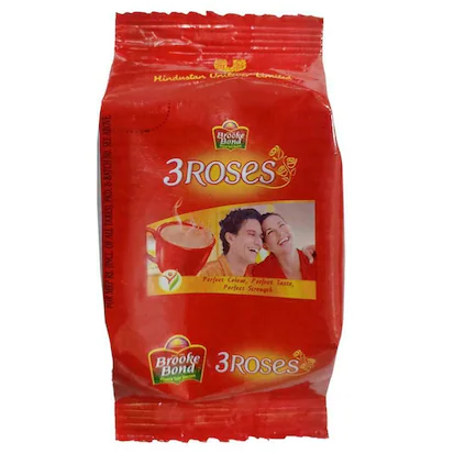 Brooke Bond 3 Roses Dust Tea Pouch, 25g