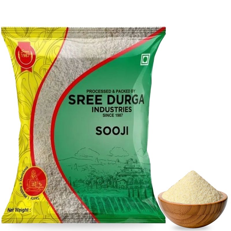 Sree Durga Sooji Pouch, 500g
